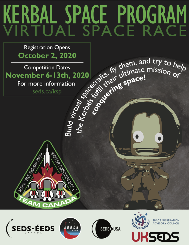 poster for KSP Virtual Space Race